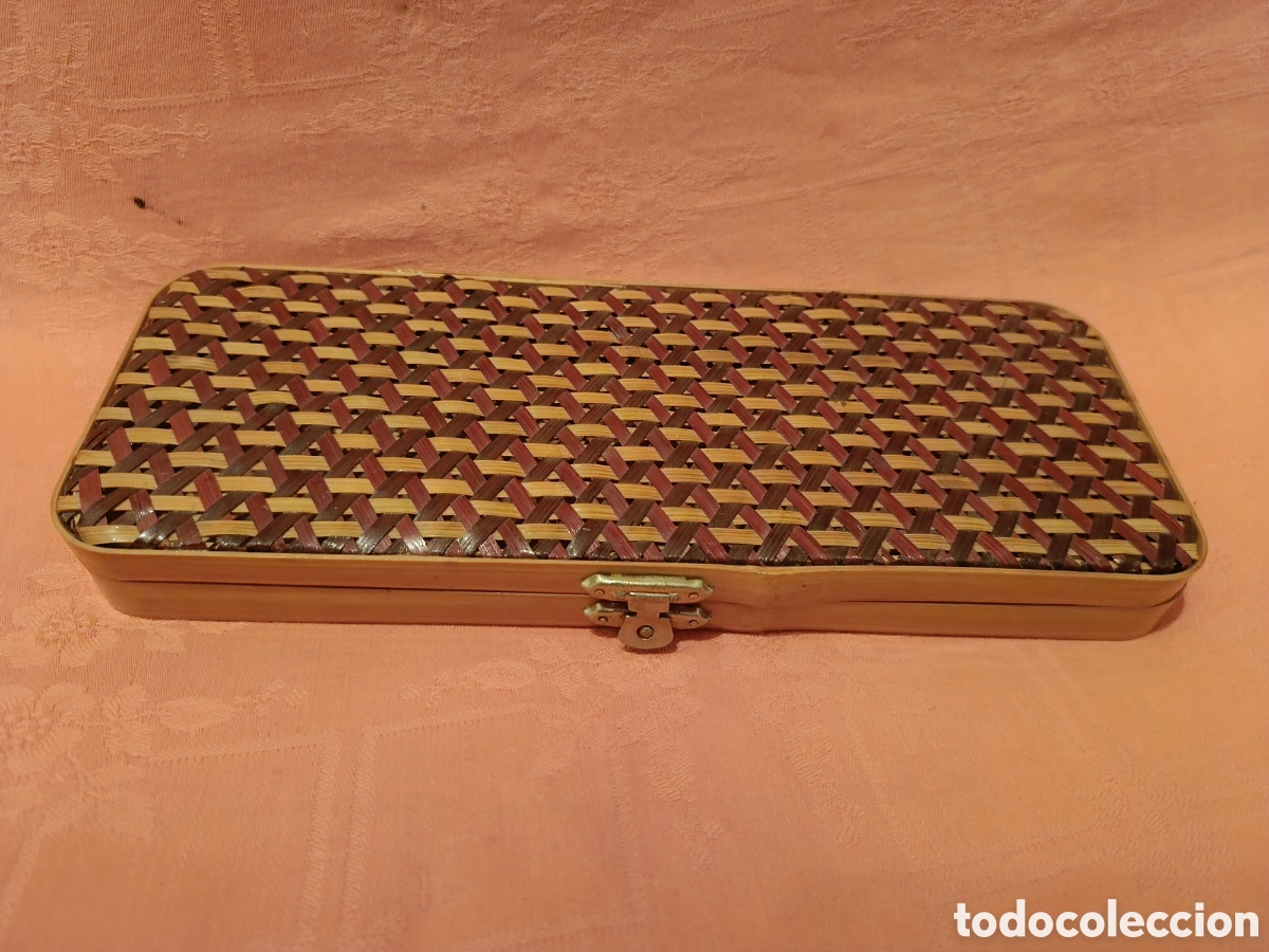 Escriban&iacute;a: ELEGANTE PLUMIER ARTESANAL DE BAMB&Uacute; - Foto 1