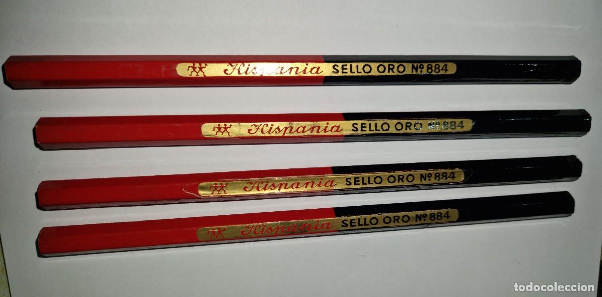 Escriban&iacute;a: LAPICEROS HISPANIA SELLO ORO - Foto 1