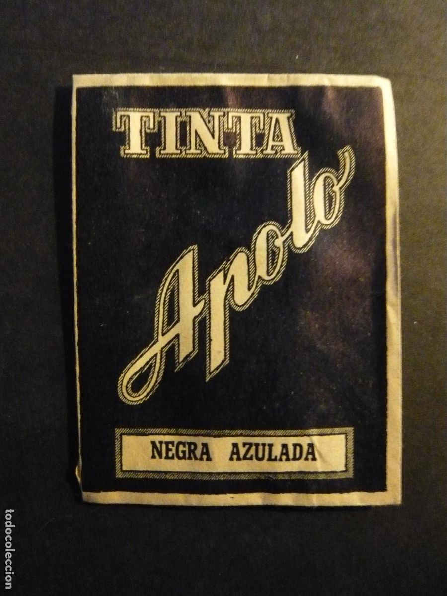 Escriban&iacute;a: SOBRE TINTA APOLO NEGRA AZULADA - Foto 1