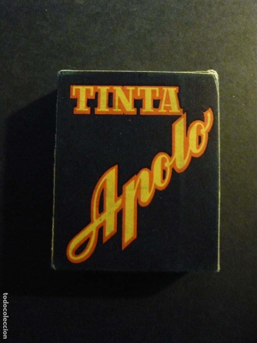Escriban&iacute;a: CAJA TINTA APOLO NEGRA AZULADA - Foto 1