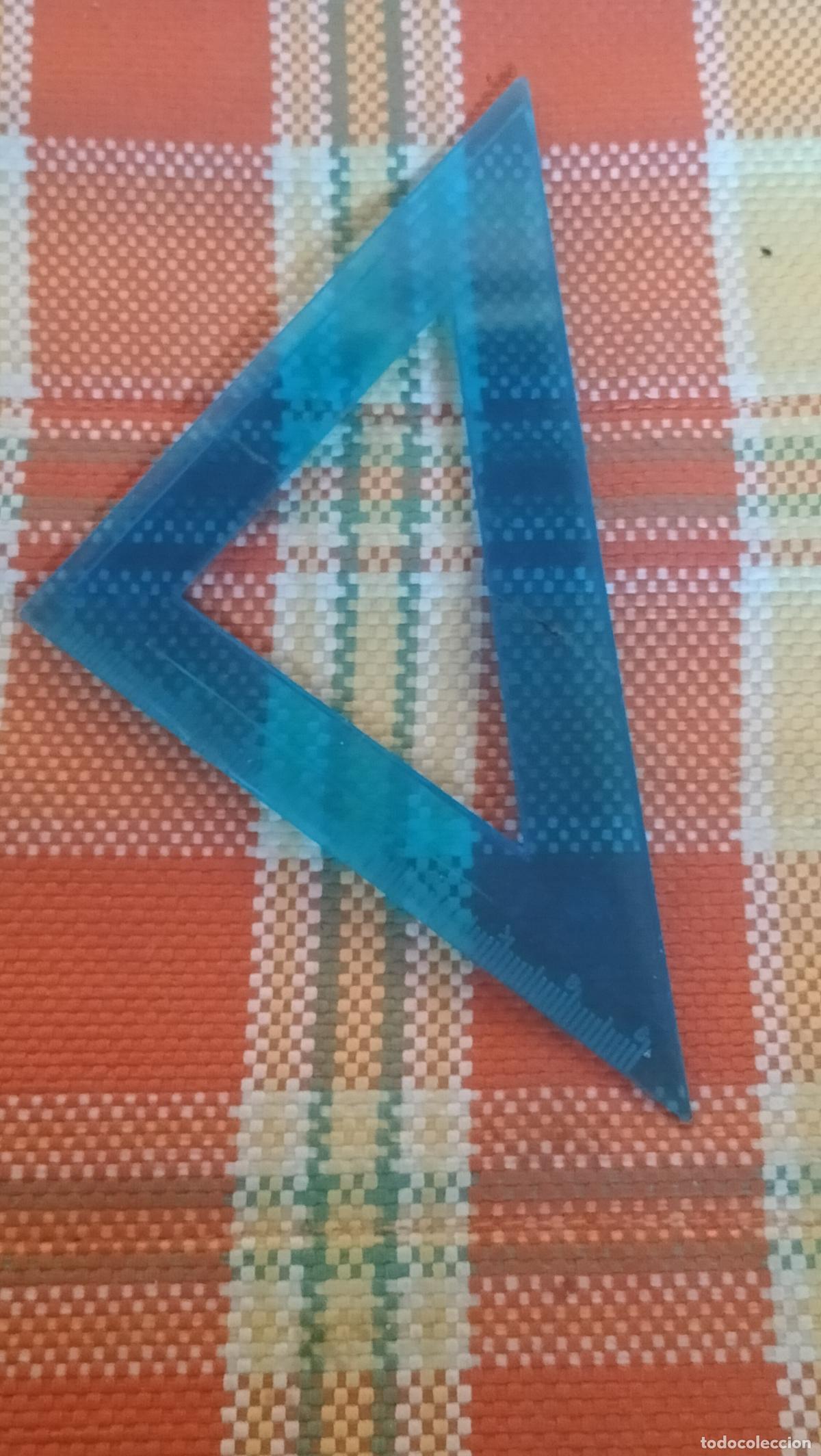 Escriban&iacute;a: ANTIGUA ESCUADRA DE PLASTICO - Foto 1