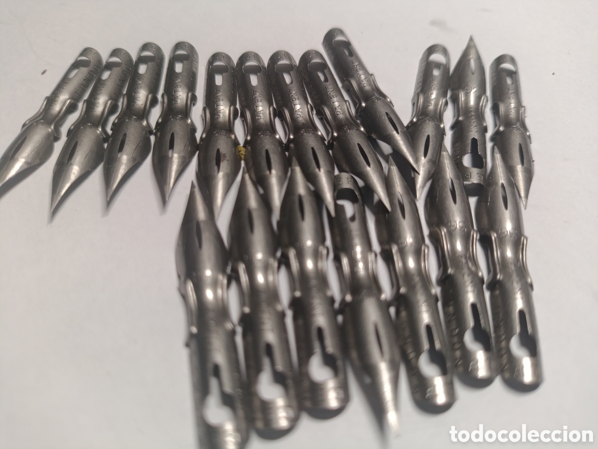 Escriban&iacute;a: Lote de 52 Plumillas Perry & Co - Foto 3