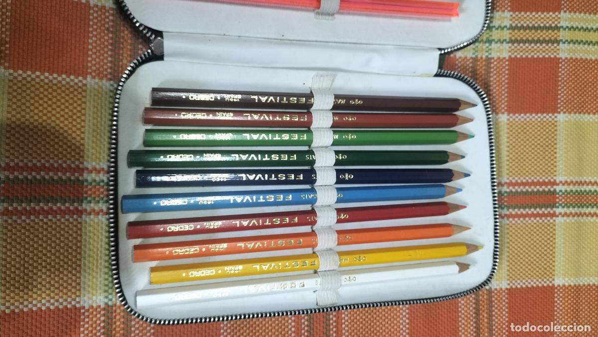 Escriban&iacute;a: ANTIGUO ESTUCHE ESCOLAR PLUMA - Foto 5
