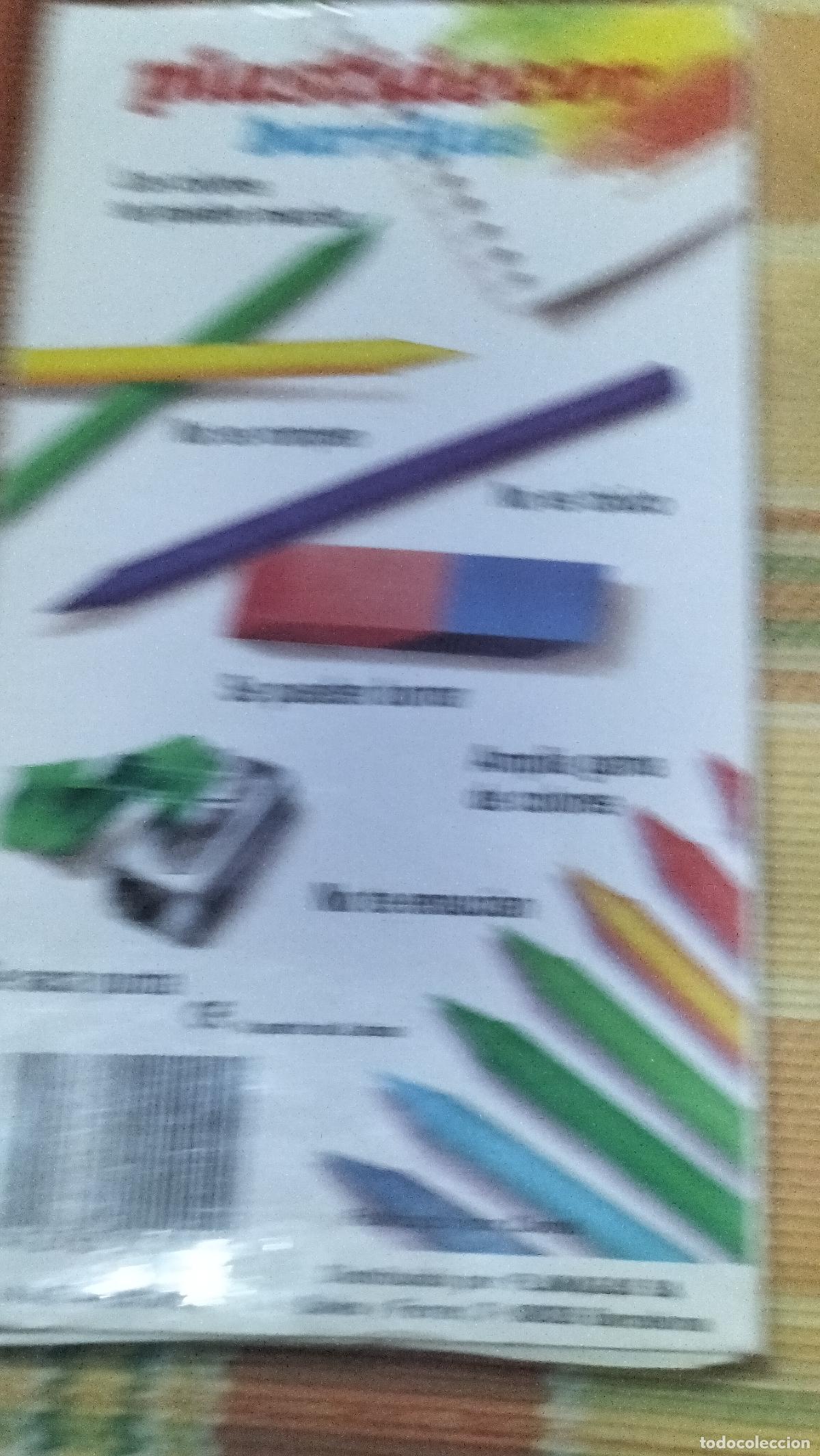 Escriban&iacute;a: ANTIGUA CAJA PLASTIDECOR CONTE - Foto 2