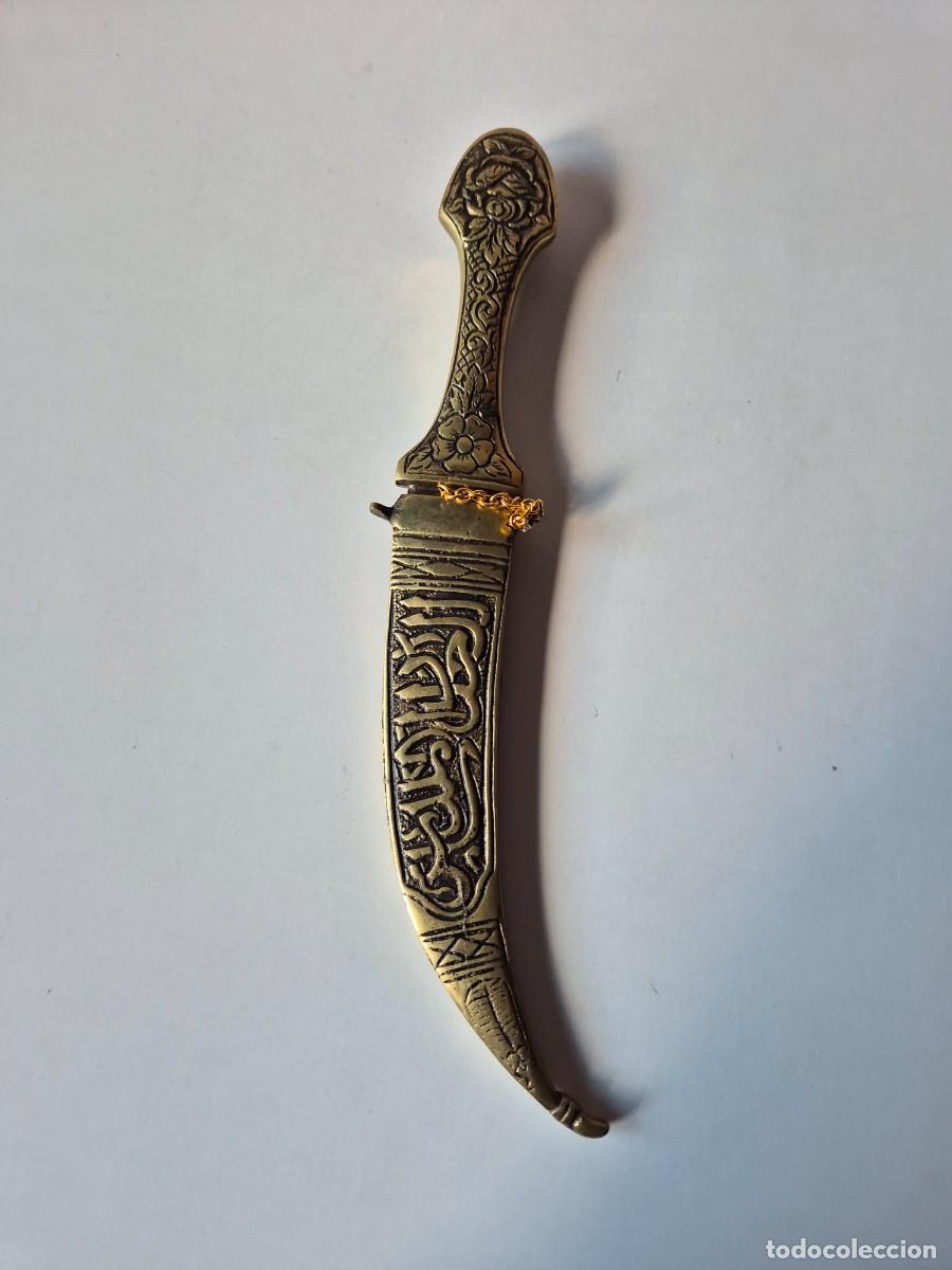 Escriban&iacute;a: Abrecartas Gumia con vaina - Foto 2