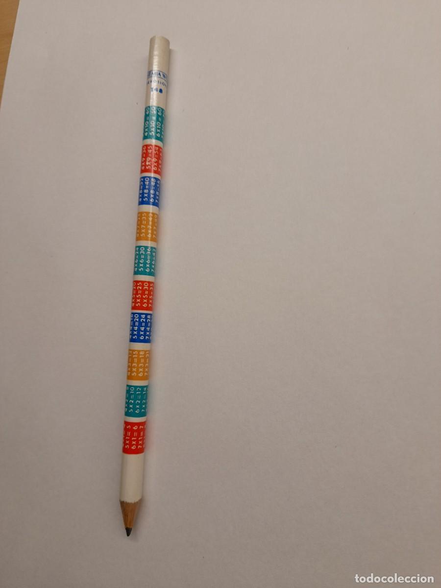 Escriban&iacute;a: LAPIZ TABLAS DE MULTIPLICAR A&Ntilde;OS 80 - Foto 1