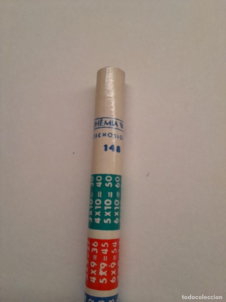 Escriban&iacute;a: LAPIZ TABLAS DE MULTIPLICAR A&Ntilde;OS 80 - Foto 2