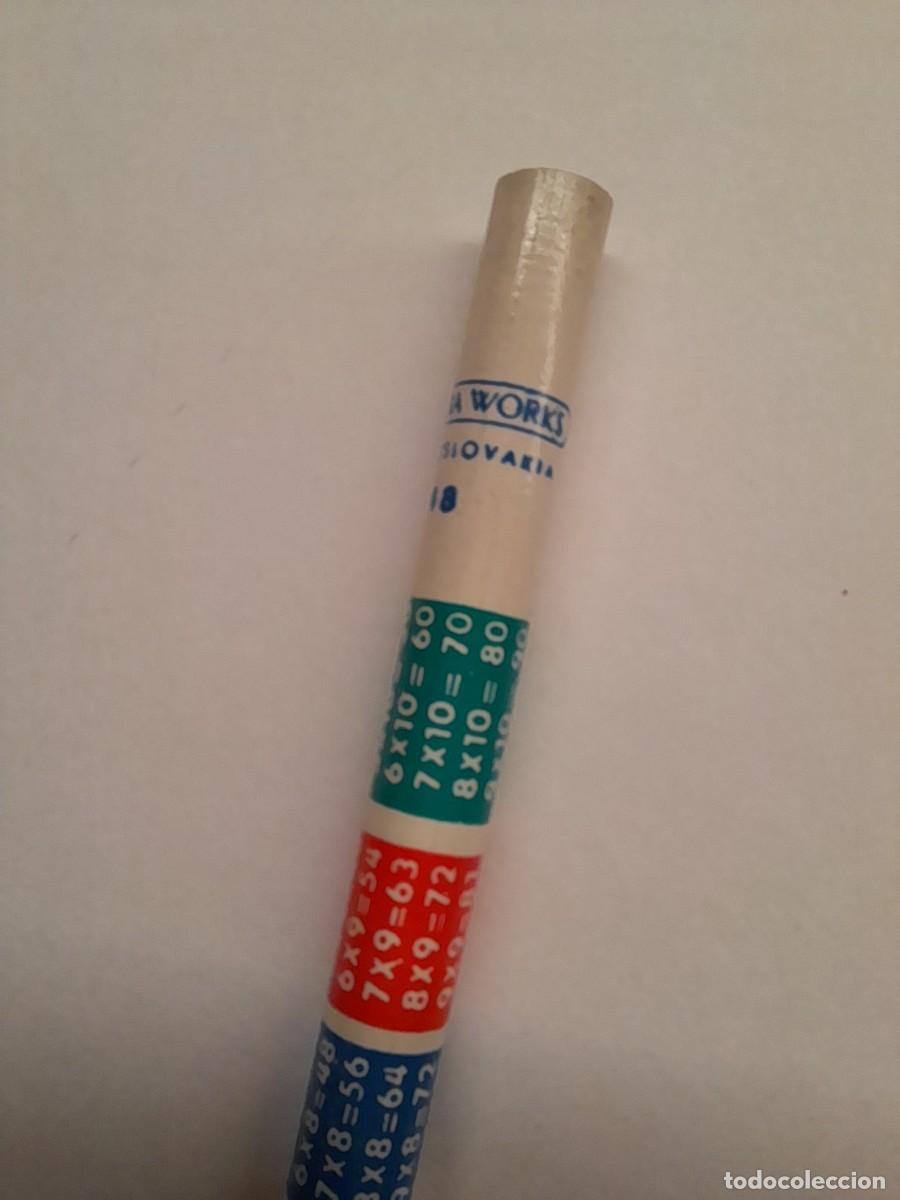 Escriban&iacute;a: LAPIZ TABLAS DE MULTIPLICAR A&Ntilde;OS 80 - Foto 4