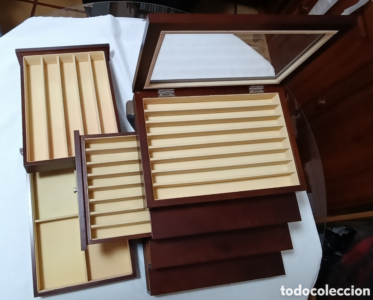 Escriban&iacute;a: Gran expositor con cristal - Foto 5