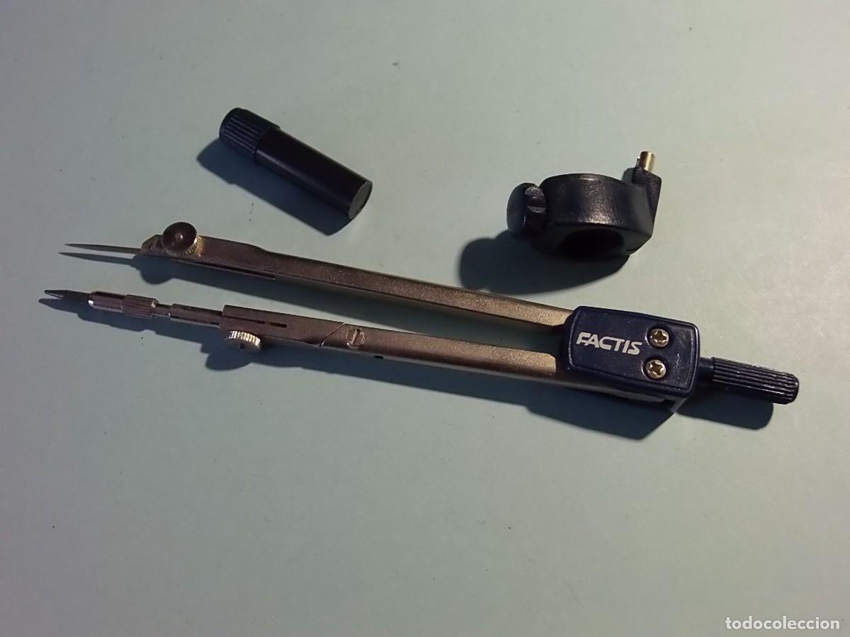 Escriban&iacute;a: CONJUNTO DE COMPAS Y ACCESORIOS - MARCA FACTIS. - Foto 2