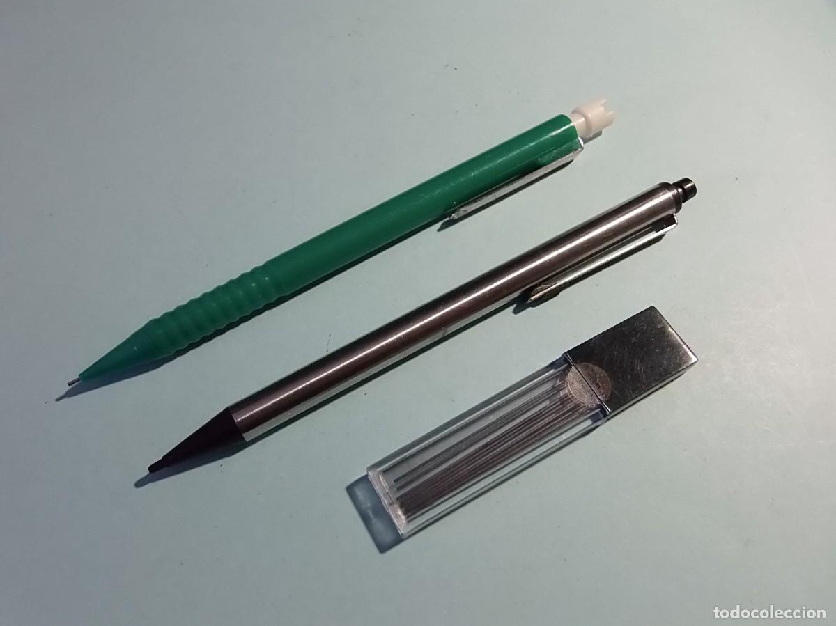 Escriban&iacute;a: CONJUNTO DE 2 PORTAMINAS + CAJA DE MINAS. - Foto 1