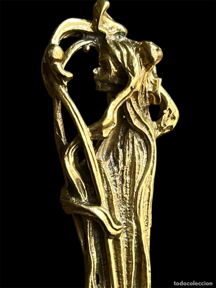 Escriban&iacute;a: ABRE CARTAS DE BRONCE MODERNISTA. - Foto 2