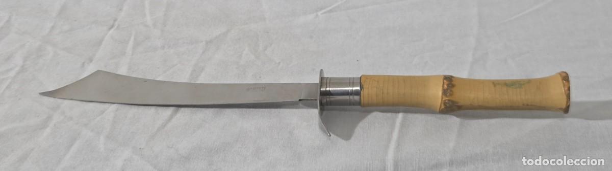 Escriban&iacute;a: Abrecartas Gomez Albacete, mango de bambu - Foto 6