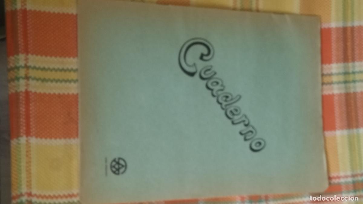 Escriban&iacute;a: ANTIGUO CUADERNO SAM - Foto 1