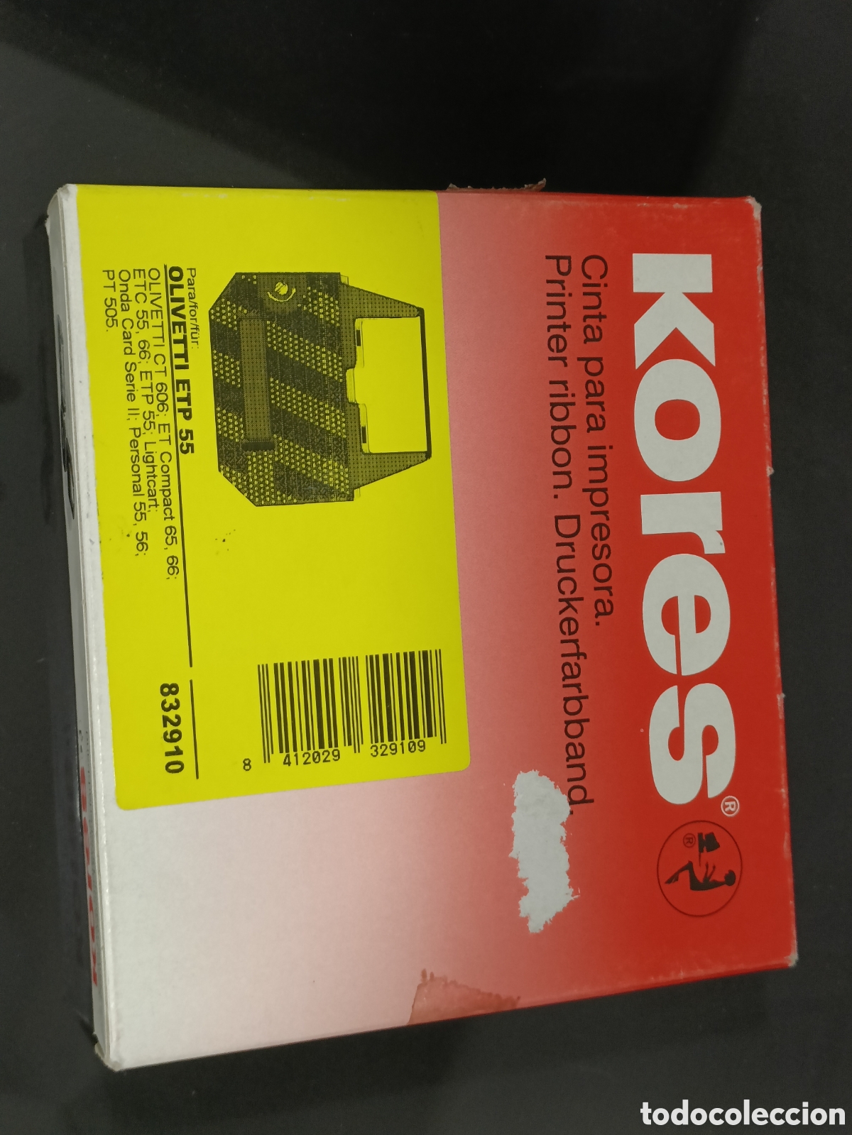 Escriban&iacute;a: Vintage Cinta Olivetti ETP 55 de la marca Kores - Foto 4