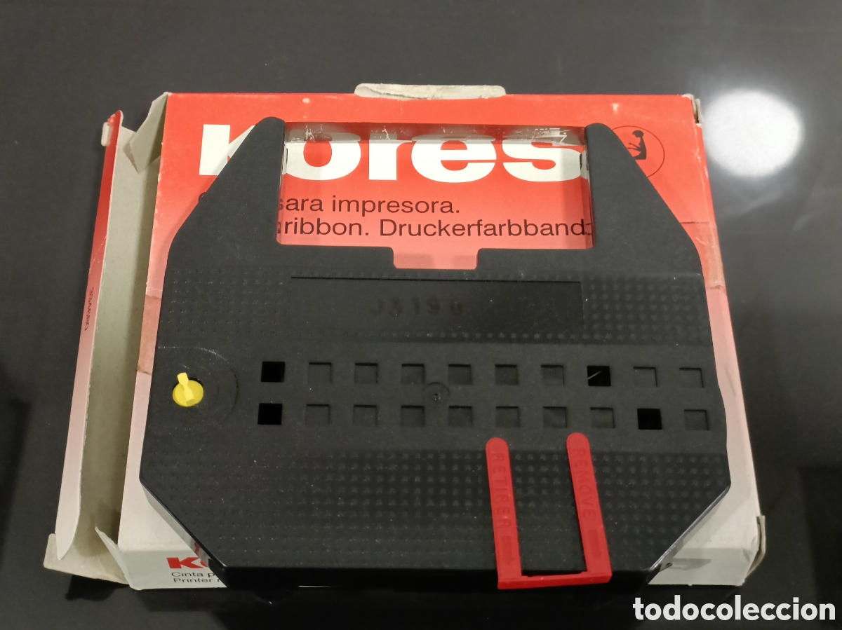 Escriban&iacute;a: Vintage Cinta Olivetti ETP 55 de la marca Kores - Foto 1