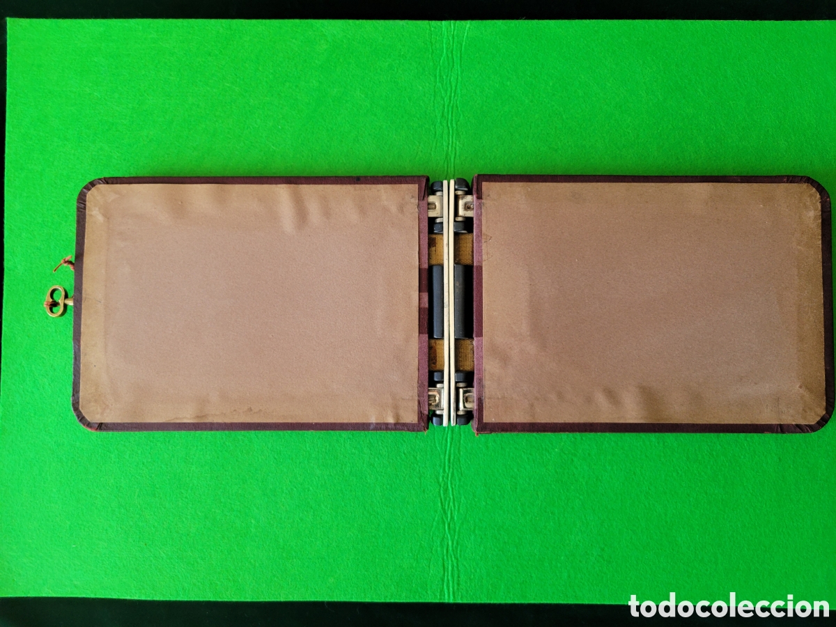 Escriban&iacute;a: ANTIGUO BLOC CON LLAVE PARA HOJAS INTERCAMBIABLES - Foto 5