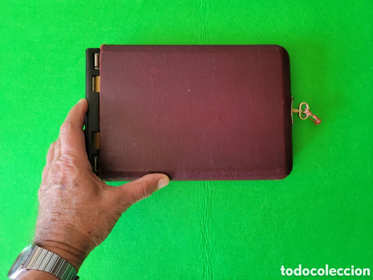 Escriban&iacute;a: ANTIGUO BLOC CON LLAVE PARA HOJAS INTERCAMBIABLES - Foto 12