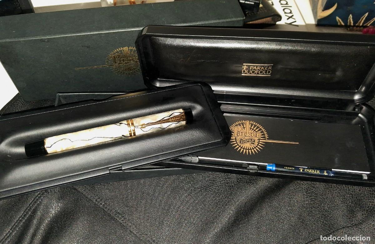 Escriban&iacute;a: Pluma estilogr&aacute;fica Paeker Duofold - Foto 1