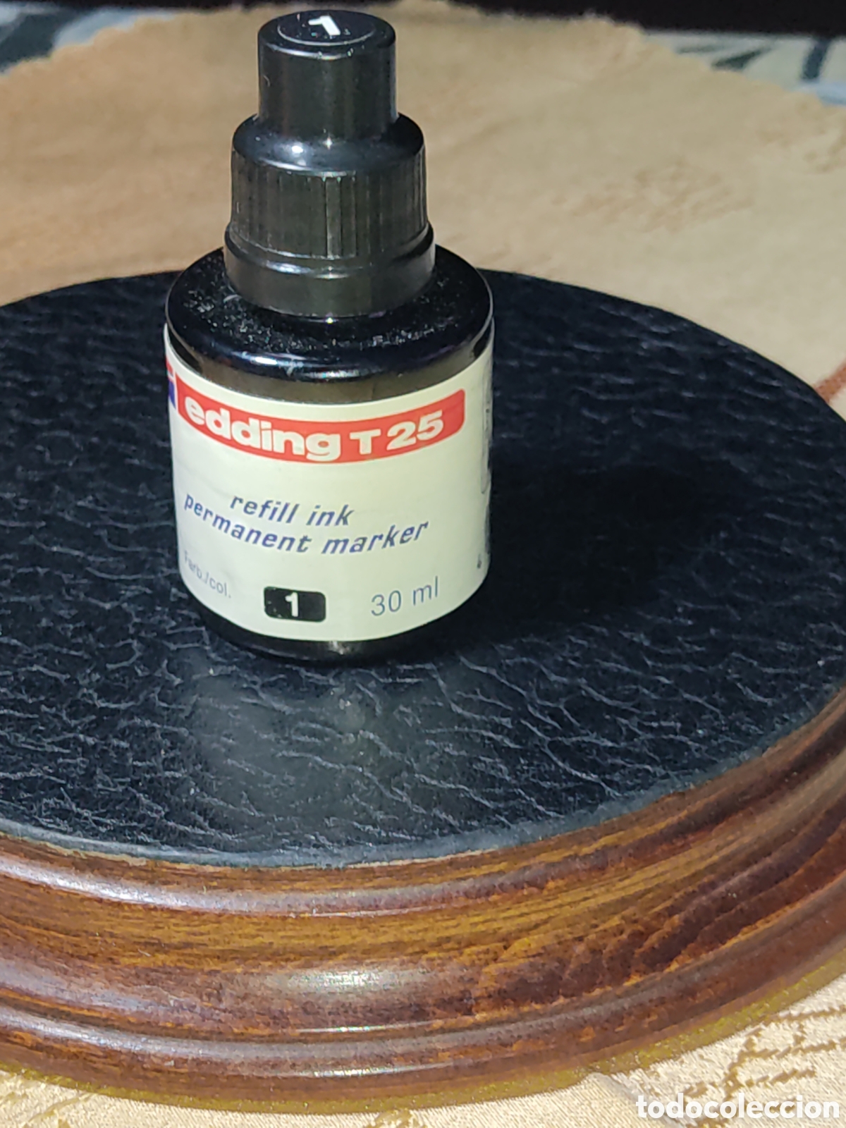 Escriban&iacute;a: Tinta Edding negra.T25 - 30ml - Foto 2