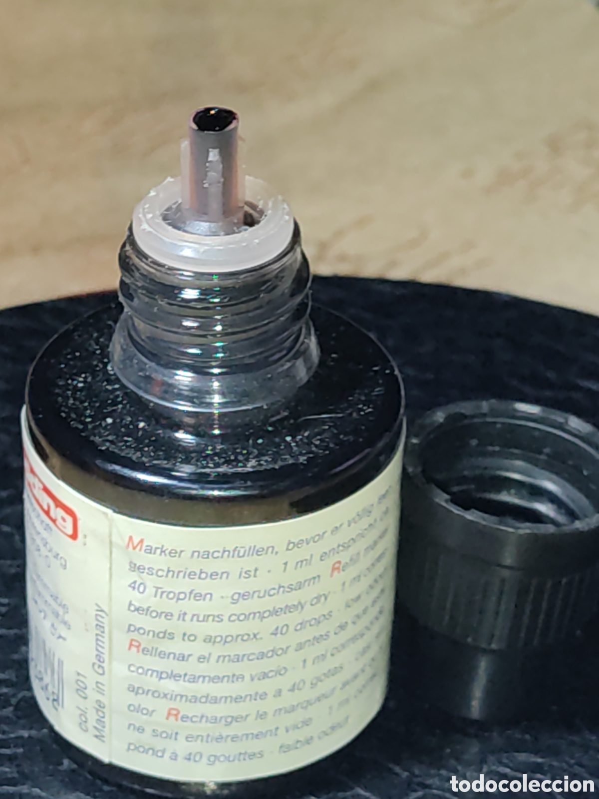Escriban&iacute;a: Tinta Edding negra.T25 - 30ml - Foto 3