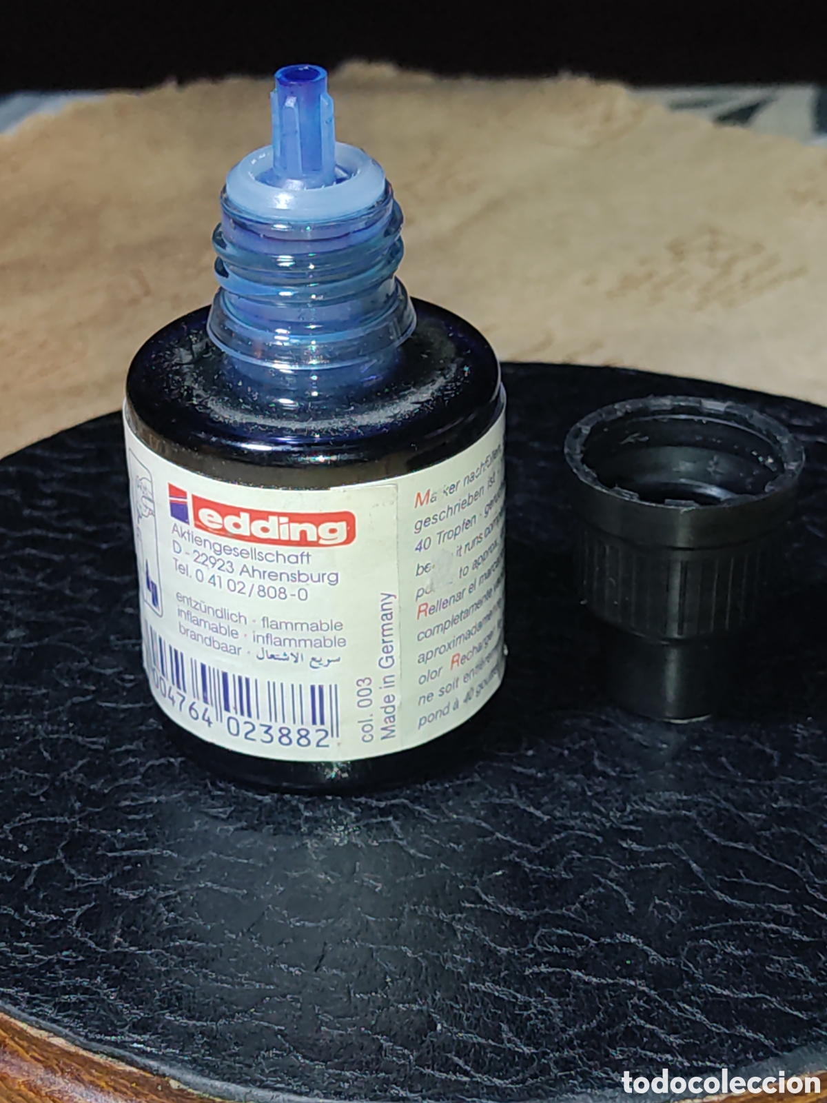 Escriban&iacute;a: Tinta Edding Azul T25 - 30ml. - Foto 3