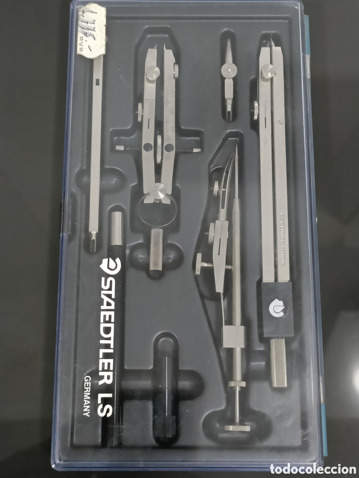 Escriban&iacute;a: Conjunto de comp&aacute;s Staedtler LS Germany vintage - Foto 1