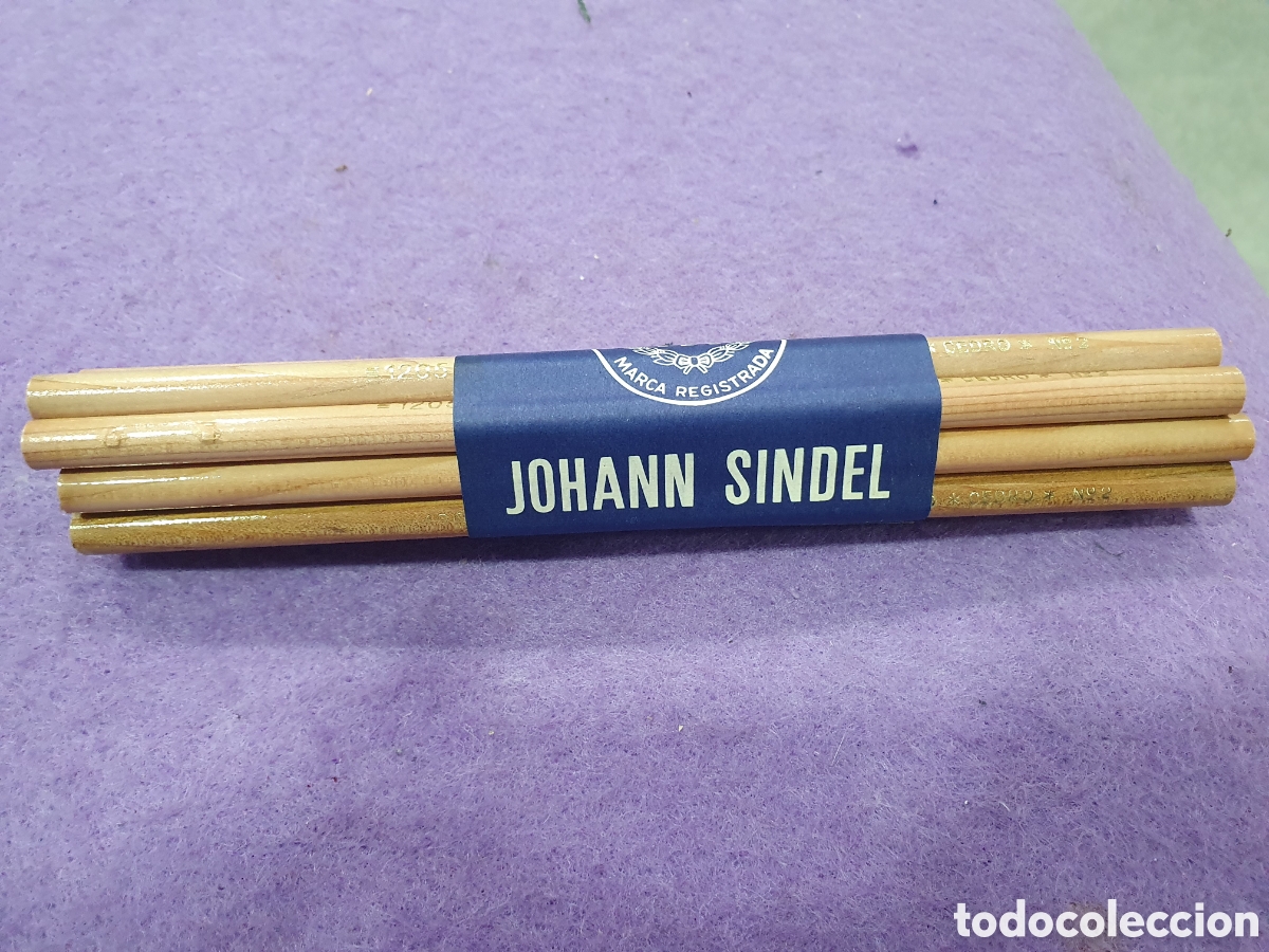 Escriban&iacute;a: Docena de lapices Johann Sindel. Ferrol. (L102)