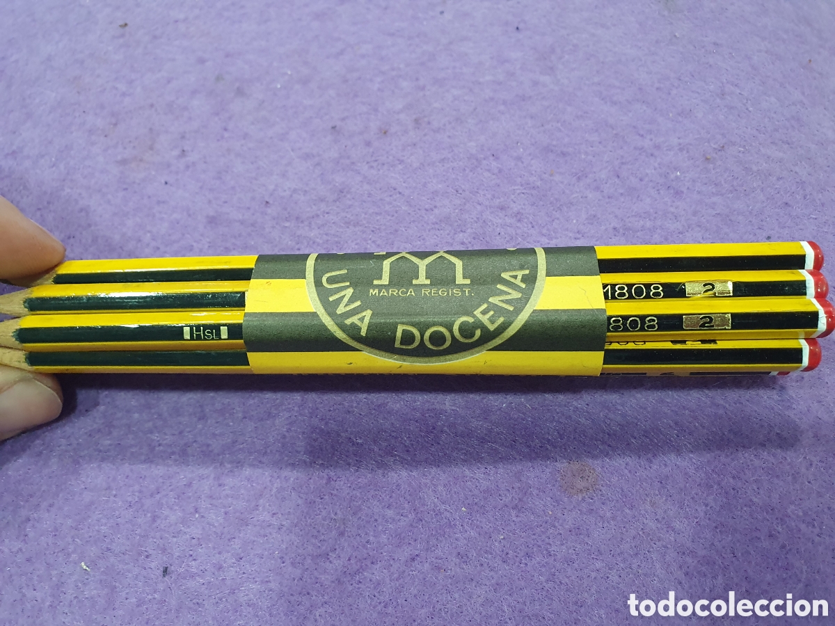 Escriban&iacute;a: Docena de lapices Johann Sindel. Ferrol. (L102) - Foto 2