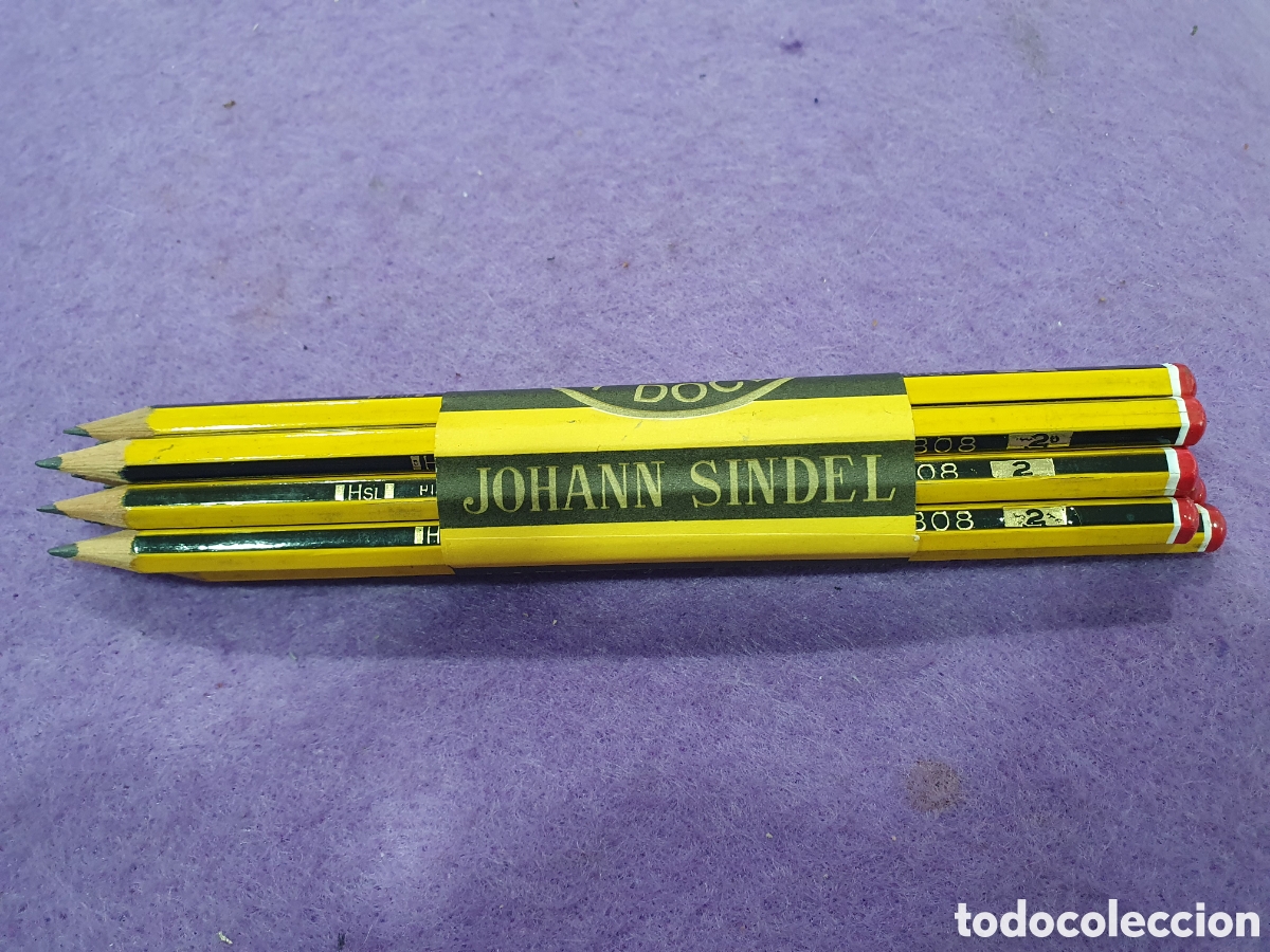 Escriban&iacute;a: Docena de lapices Johann Sindel. Ferrol. (L102)