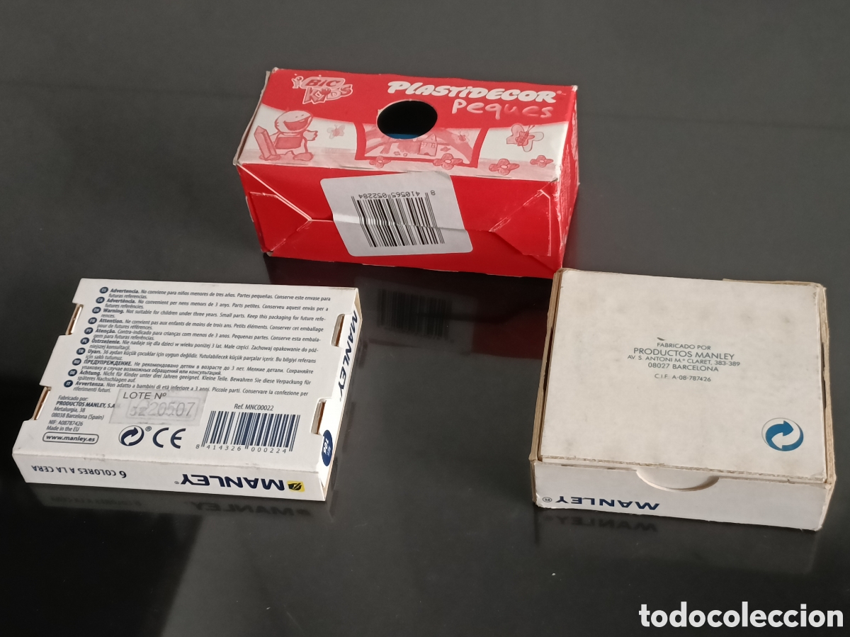 Escriban&iacute;a: Lote de ceras para pintar Manley y plastidecor BIC - Foto 4