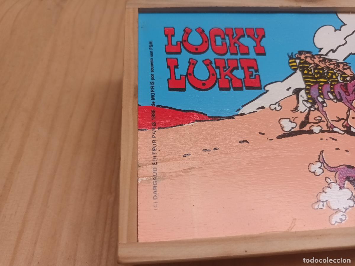 Escriban&iacute;a: PLUMIER ESTUCHE ESCOLAR LUCKY LUKE 1985 - Foto 4
