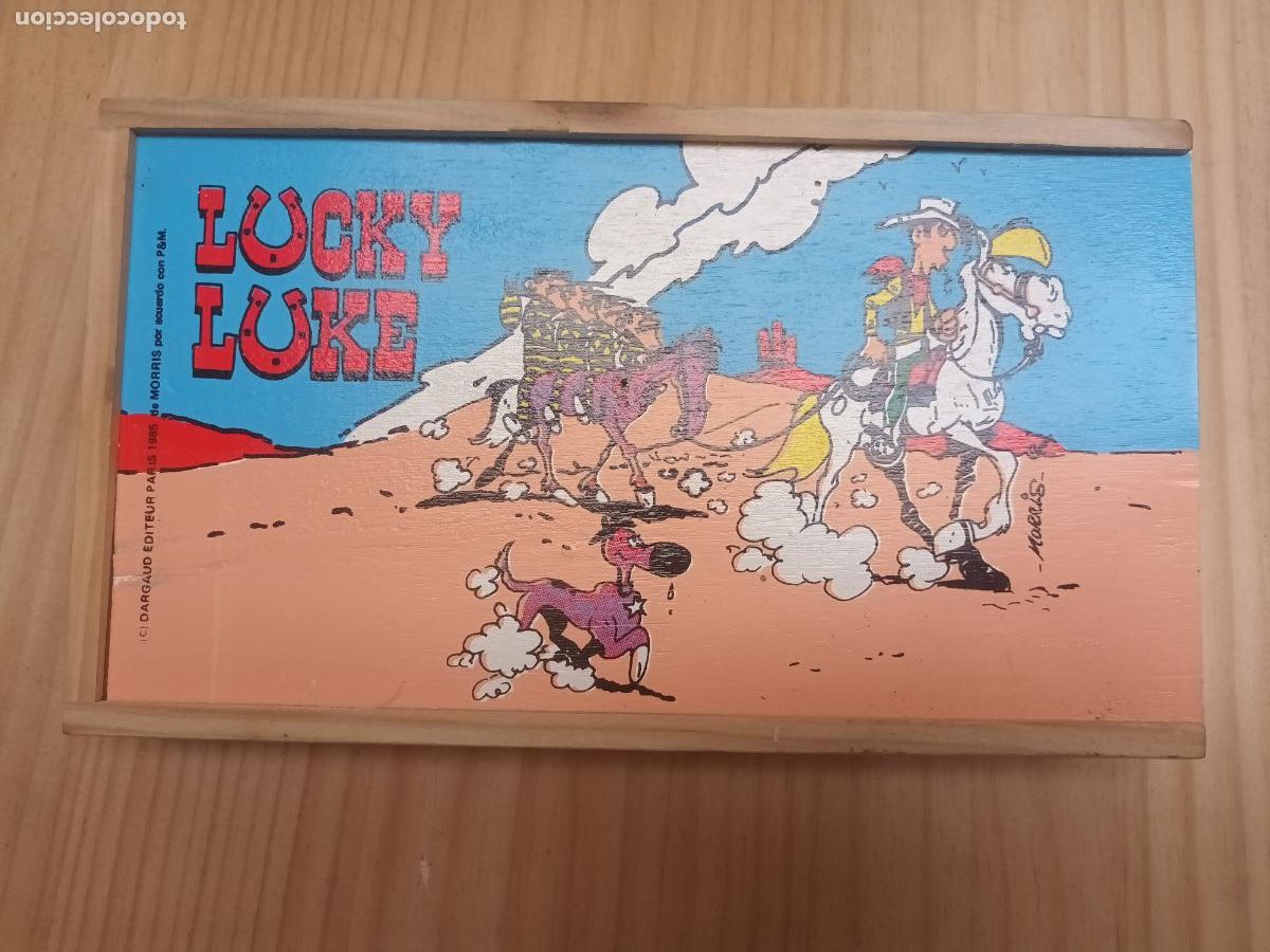 Escriban&iacute;a: PLUMIER ESTUCHE ESCOLAR LUCKY LUKE 1985 - Foto 1