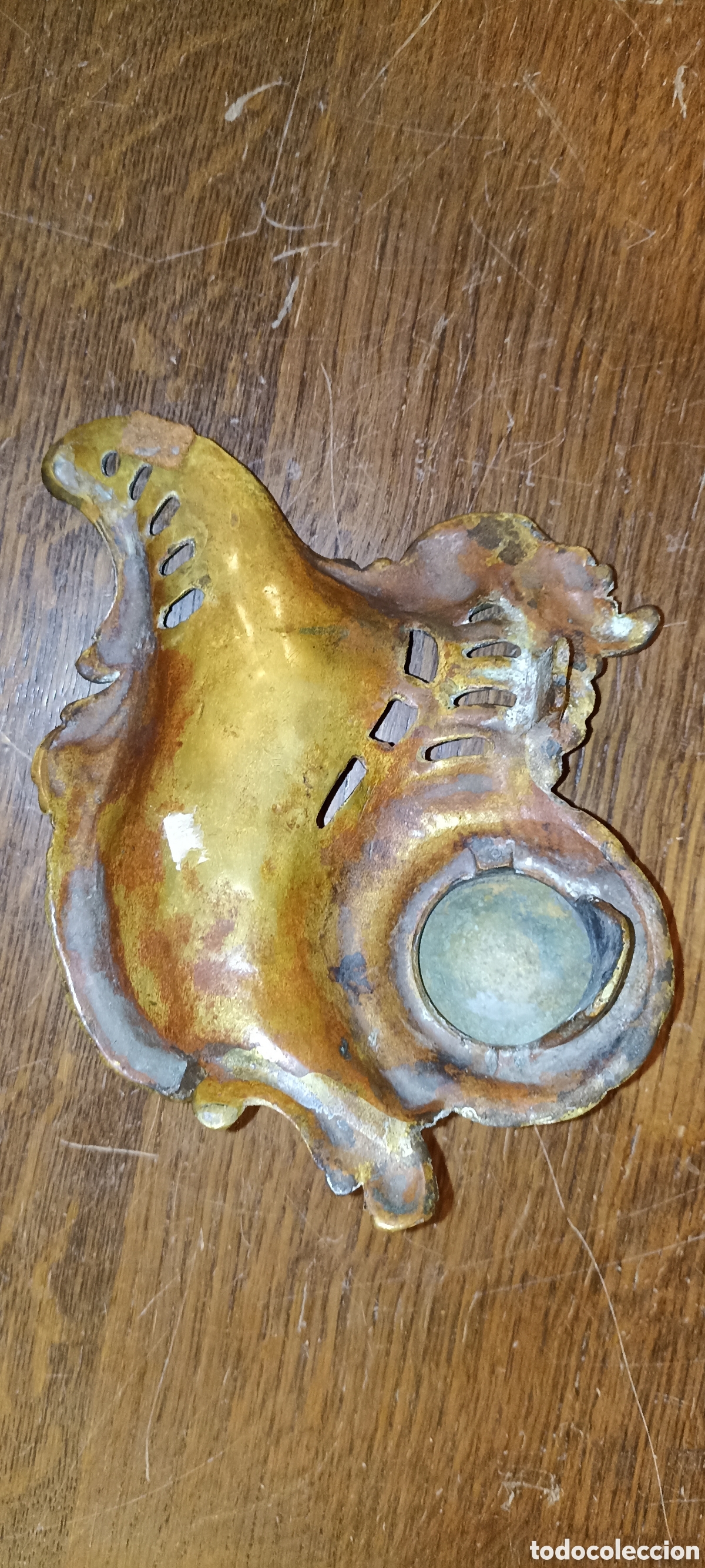 Escriban&iacute;a: ESCRIBANIA DE BRONCE DE ESTILO ROCOC&Oacute; - Foto 3
