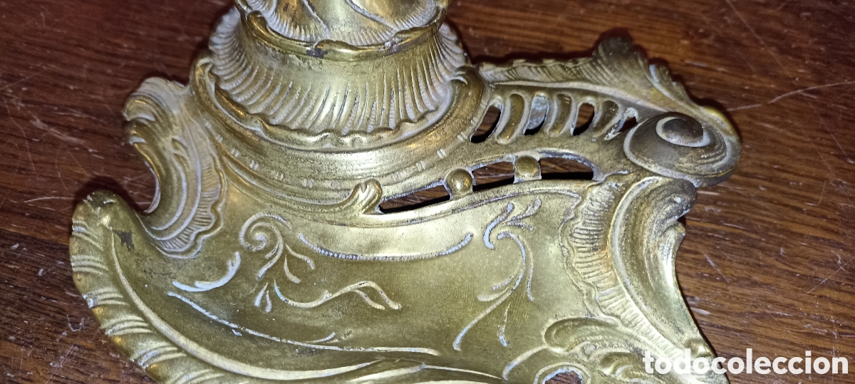 Escriban&iacute;a: ESCRIBANIA DE BRONCE DE ESTILO ROCOC&Oacute; - Foto 5