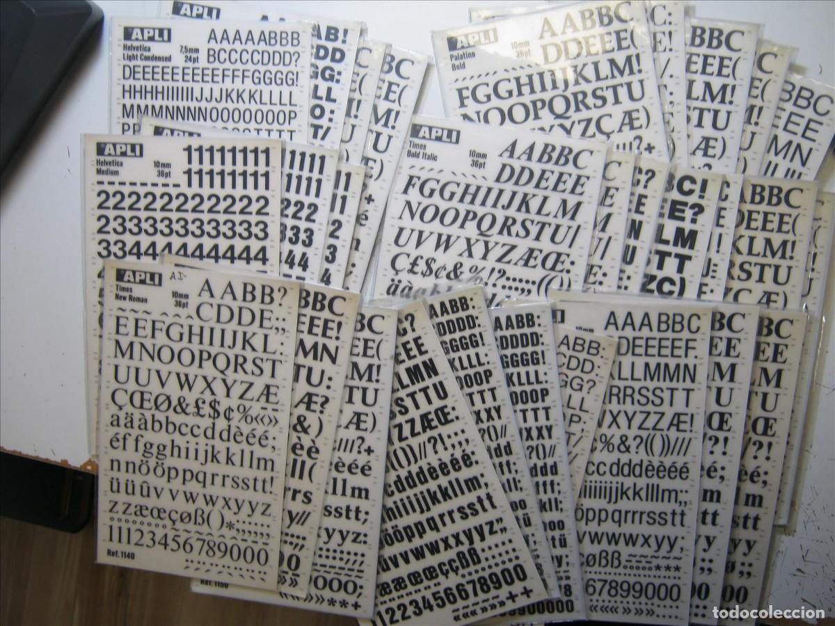 Escrita: APLI LOTE DE 65 TRANSFERIBLES NUEVOS A ESTRENAR!!! MUCHOS MODELOS!