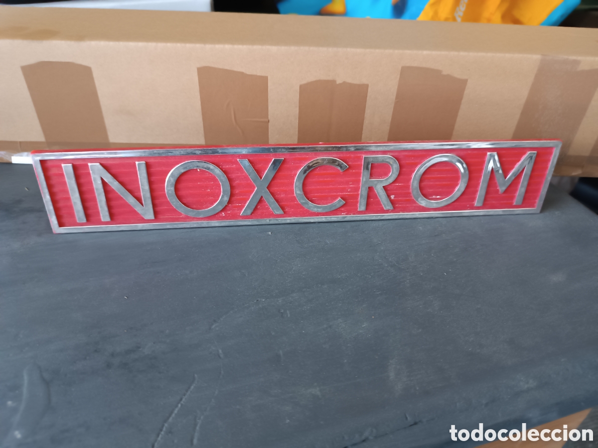 Escriban&iacute;a: Inoxcrom placa expositor - Foto 1
