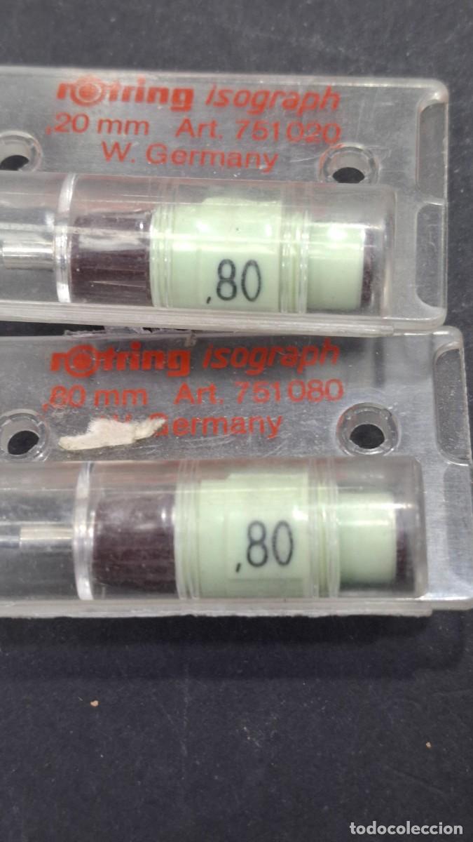 Escriban&iacute;a: 2 RECAMBIOS ROTRING 0.8 PROMOCION - Foto 2