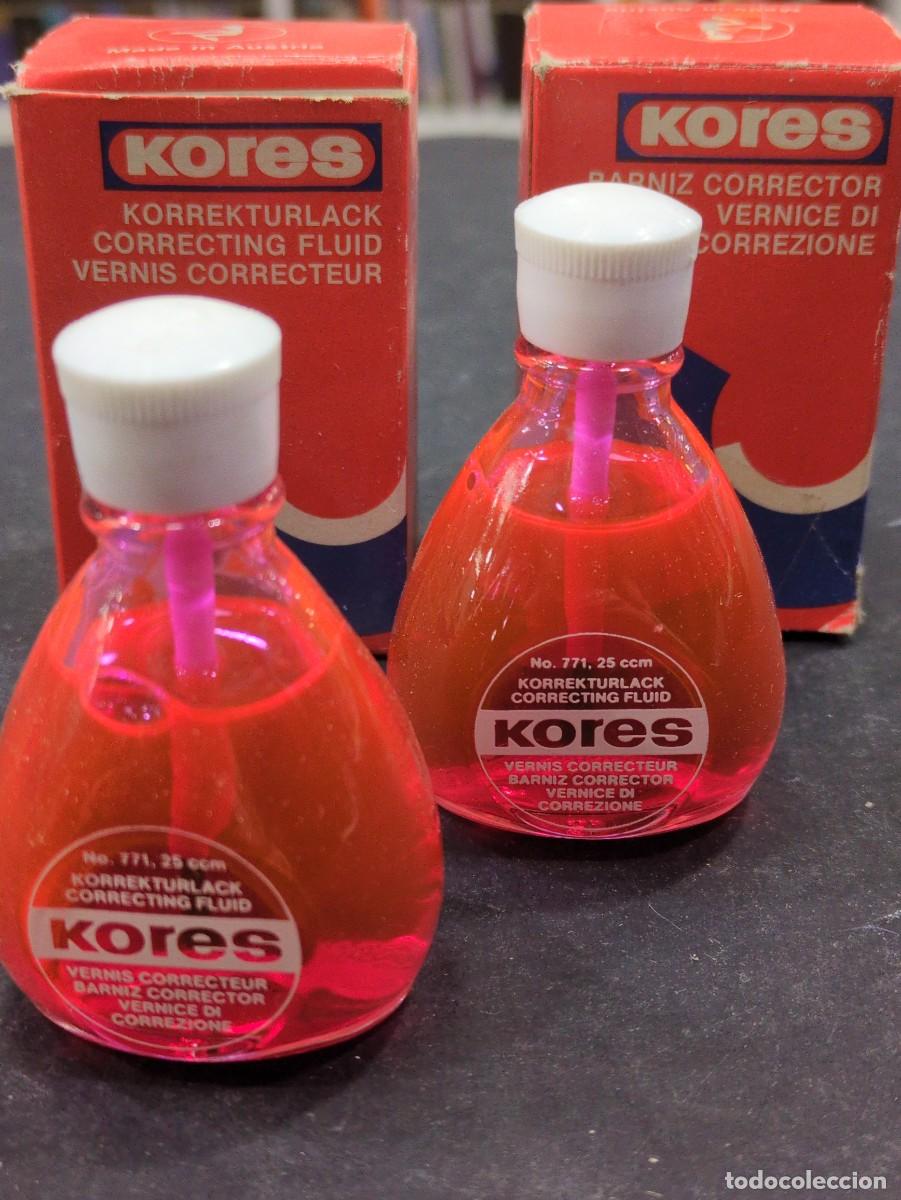 Escriban&iacute;a: LOTE DE 2 kores barniz corrector antiguo n771 - Foto 1