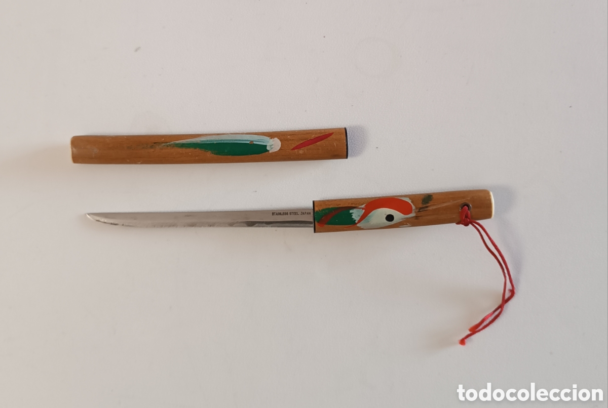 Escriban&iacute;a: ABRECARTAS Japon&eacute;s con forma de Catana. - Foto 1