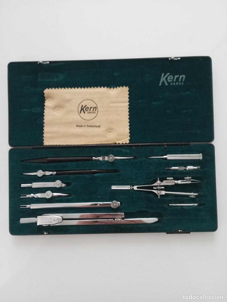 Escriban&iacute;a: CAJA DE COMPASES KERN SWISS - Foto 1