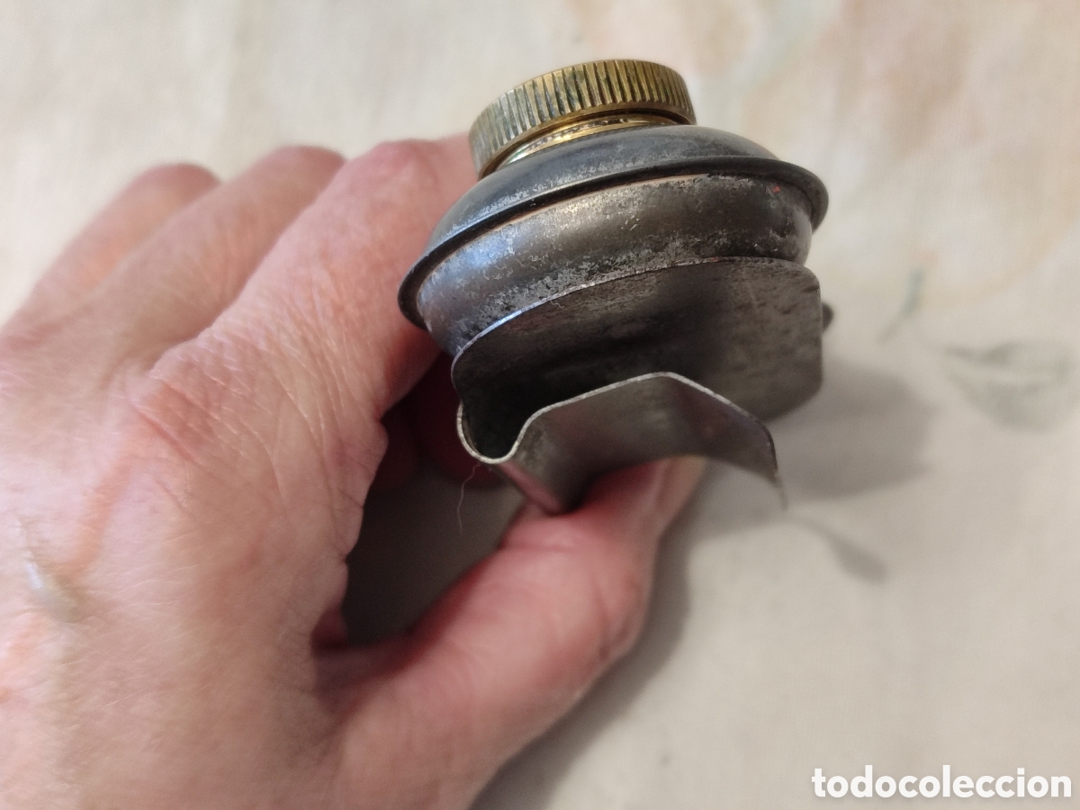 Escriban&iacute;a: Tinteros port&aacute;tiles metal, con tapa. - Foto 2