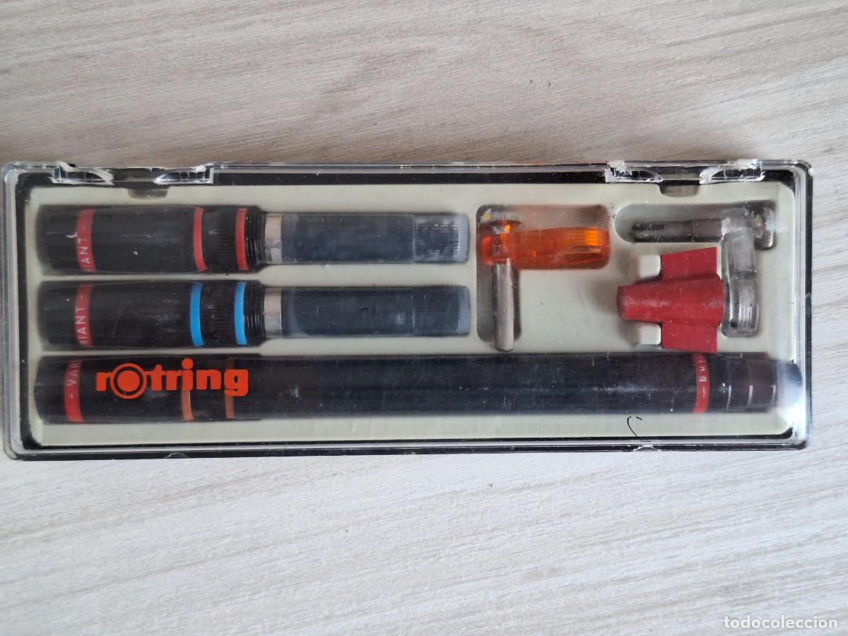 Escriban&iacute;a: Estuche de Rotrings con accessorios - Foto 1