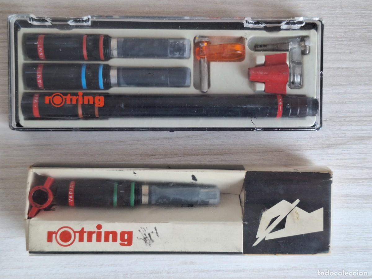 Escriban&iacute;a: Estuche de Rotrings con accessorios - Foto 2