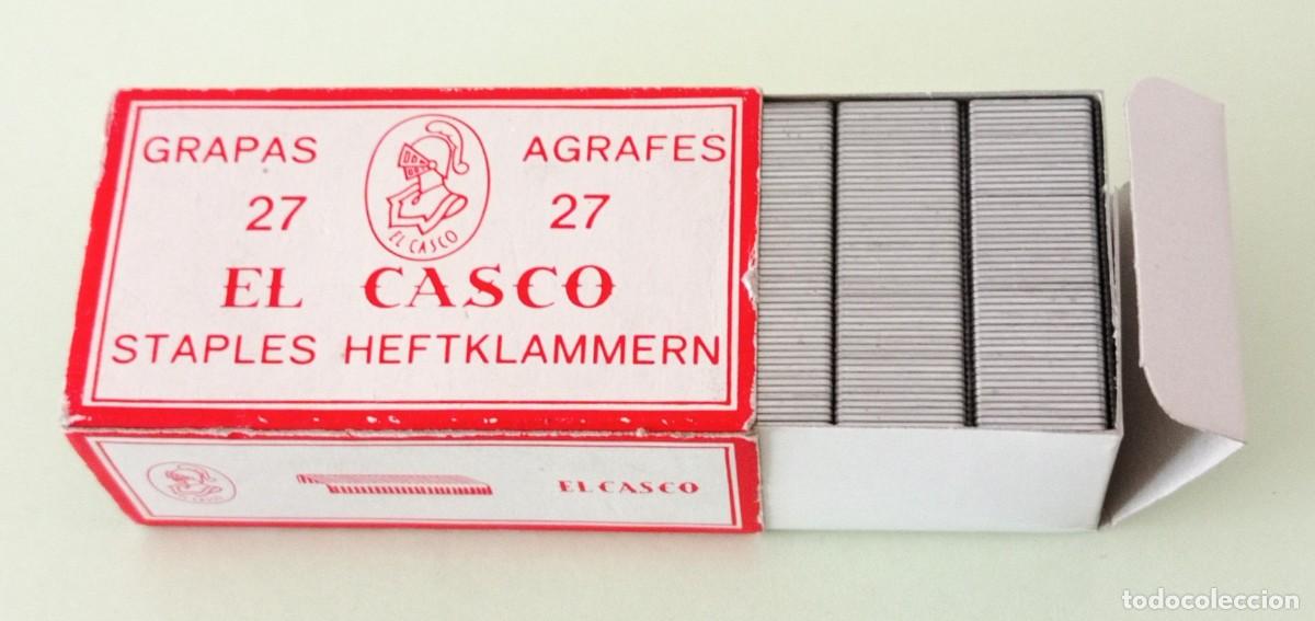 Escriban&iacute;a: CAJA COMPLETA DE GRAPAS EL CASCO (N&ordm; 27) - Foto 1