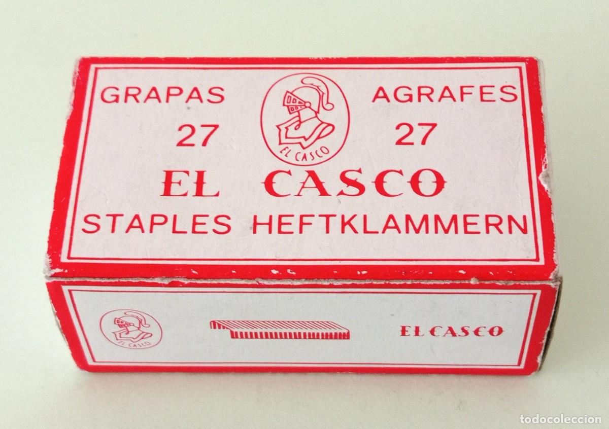 Escriban&iacute;a: CAJA COMPLETA DE GRAPAS EL CASCO (N&ordm; 27) - Foto 2