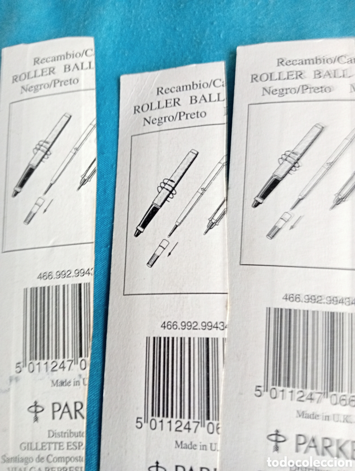 Escriban&iacute;a: Tres recargas Parker roller - Foto 3