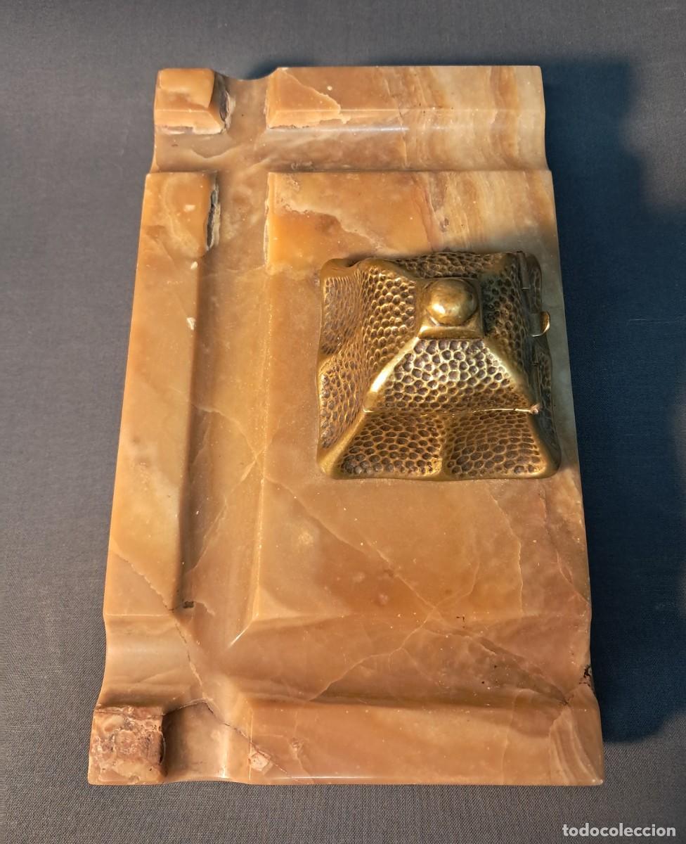 Escriban&iacute;a: ESCRIBANIA ANTIGUA DE BRONCE. - Foto 8
