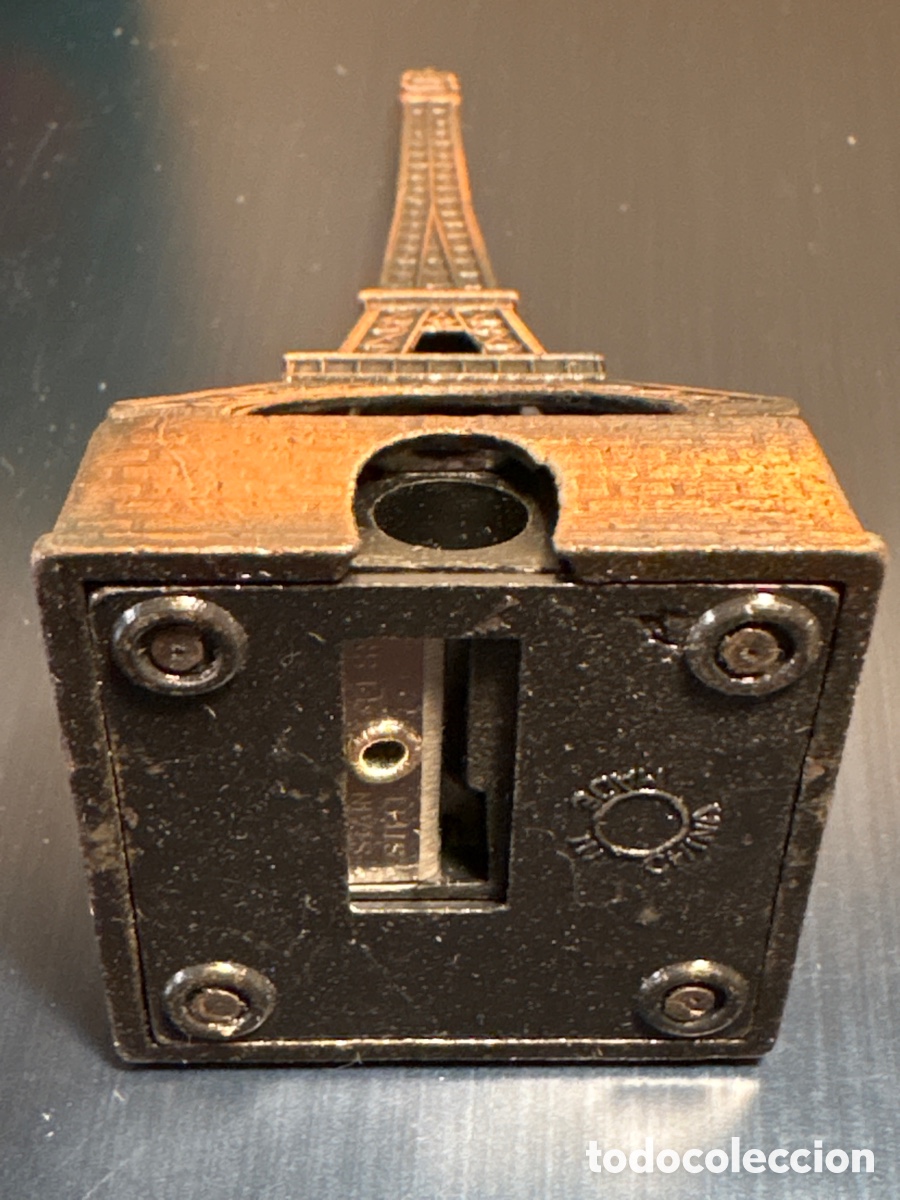 Escriban&iacute;a: SACAPUNTAS DIE CAST MINIATURE TORRE EIFFEL PARIS - Foto 3
