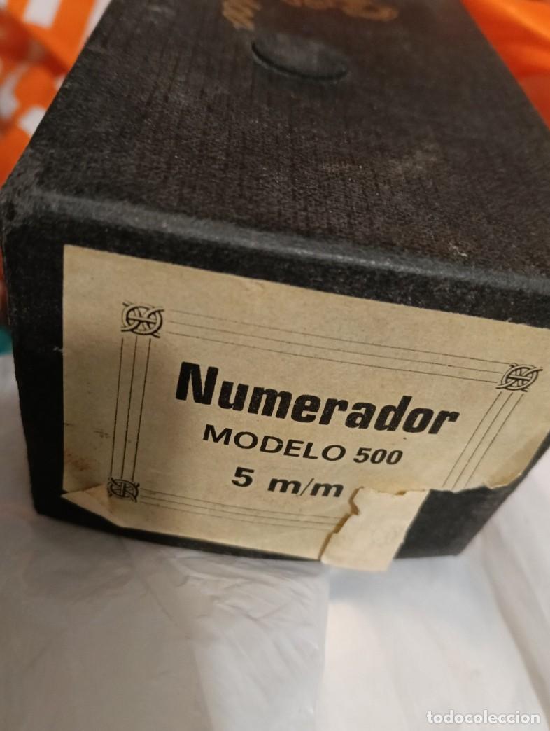 Escriban&iacute;a: Numerador El Casco Modelo 500. 5m.m - Foto 4